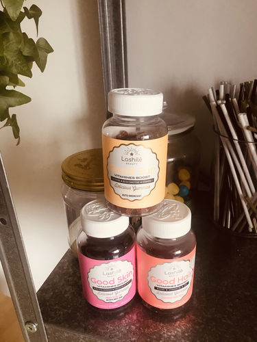 Customer photo review of Pack Hair et Skin