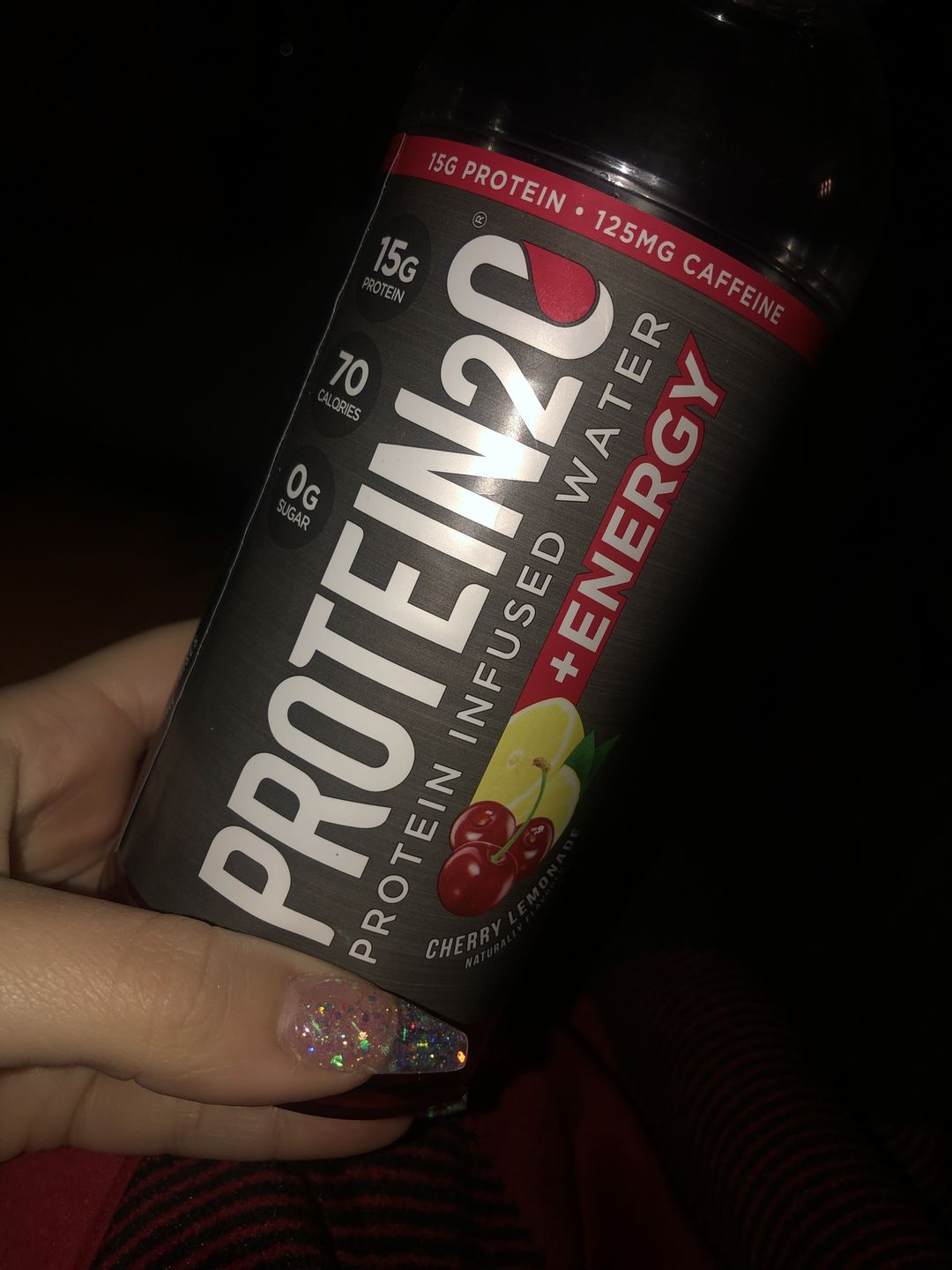 Customer photo review of Protein2o - Eau protéinée infusée +Energy 500ml