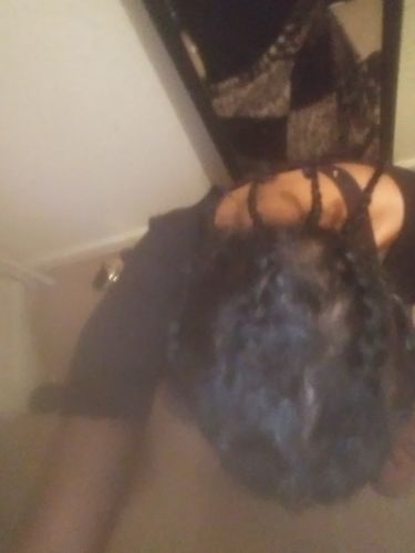 Customer photo review of Respected Roots Hair Moisturizer