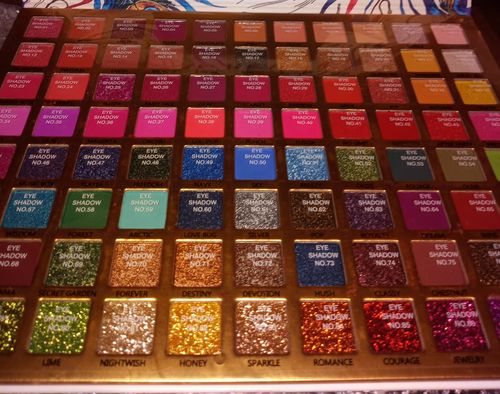 Customer photo review of Exotic Pop Palette