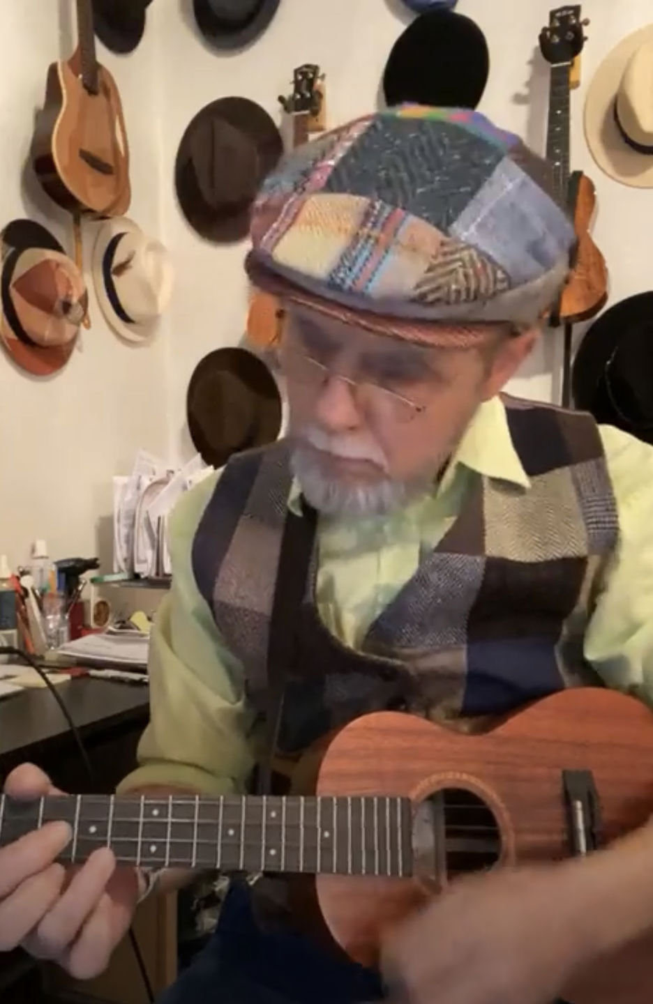 Customer photo review of Vintage Cap Heavy Patchwork Tweed - LIMITED EDITION