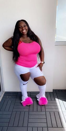 Customer photo review of Ripped Slit Jeans