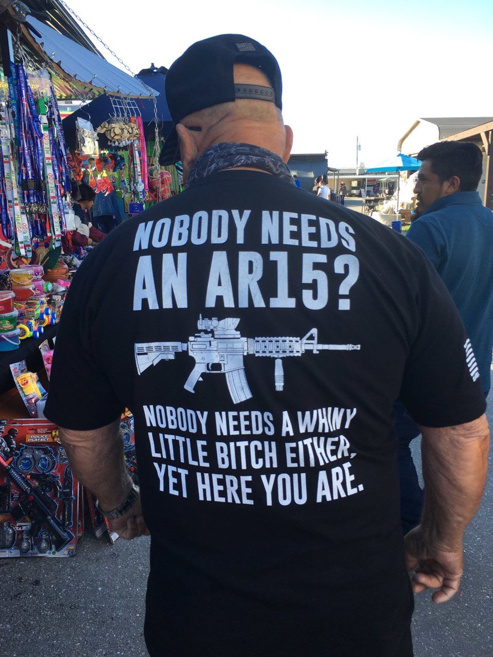 Customer photo review of Nobody Needs An AR15?