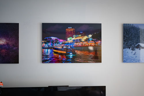 Customer photo review of Wholesale Acrylic Mounting Panel - 50 x 75 cm