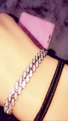 Customer photo review of Dainty Cuban Bracelet