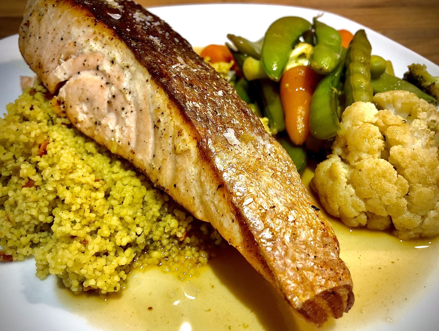 Customer photo review of Salmon Portion