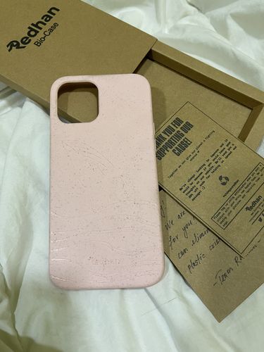 Customer photo review of Eco Friendly iPhone 12 Pro Max Phone Case - Whale 2.0 in Blush Pink