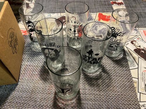 Customer photo review of The Mandalorian - Green Glass