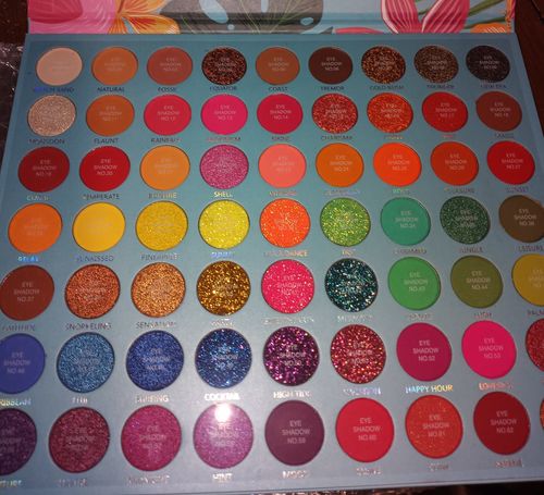 Customer photo review of Tropical Paradise Palette