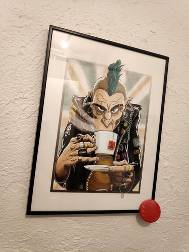 Customer photo review of Affiche TEA PUNK