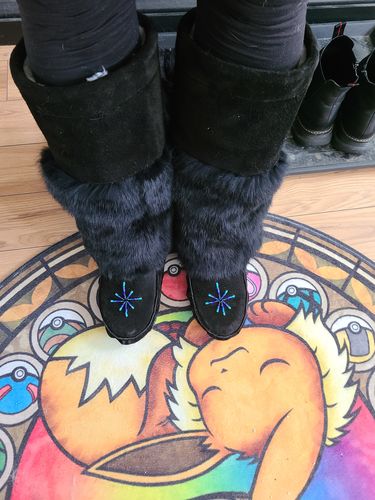 Customer photo review of Adult- Full Length Women's Mukluk Kit