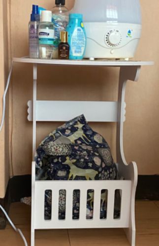Customer photo review of Aster Bedside Table