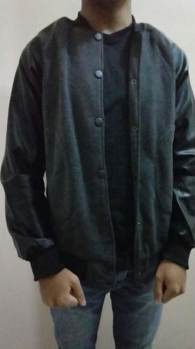 Customer photo review of Patchwork Bomber Jackets