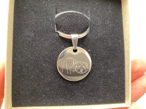 Customer photo review of Match-Me Tag