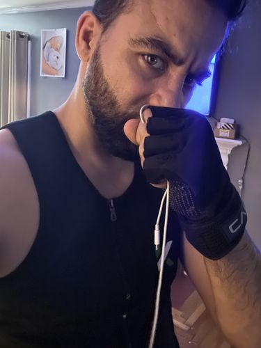 Customer photo review of Men's Zipper Neoprene Sauna Vest