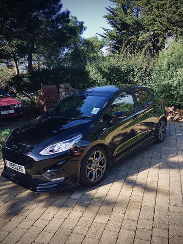 Customer photo review of Fiesta MK8 ST/ST Line Race Style Fog Light Armour