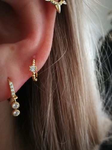 Customer photo review of Iva Ohrringe