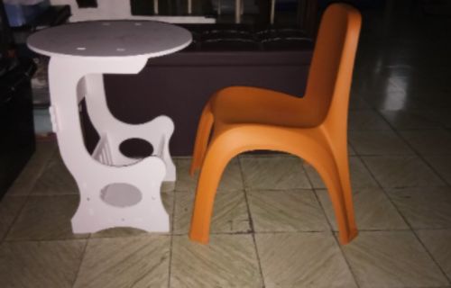 Customer photo review of Aster Bedside Table