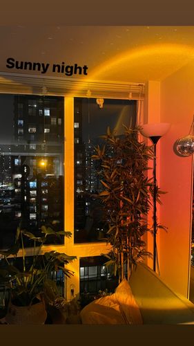 Customer photo review of Vespani Sunset Projector