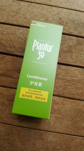 Customer photo review of Plantur 39 Phyto-Caffeine Conditioner: Colour-treated & Stressed Hair (150ml)
