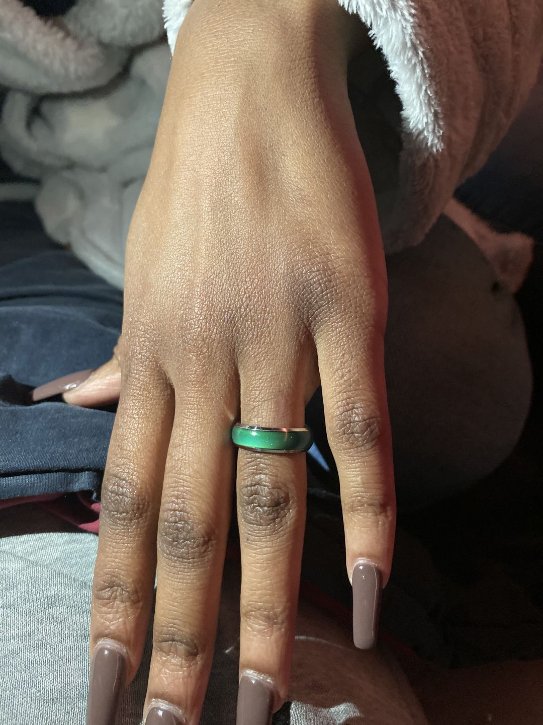 Customer photo review of Mystical Mood Ring