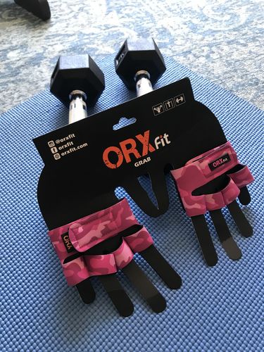 Customer photo review of Guantes Pesas GRAB Mujer