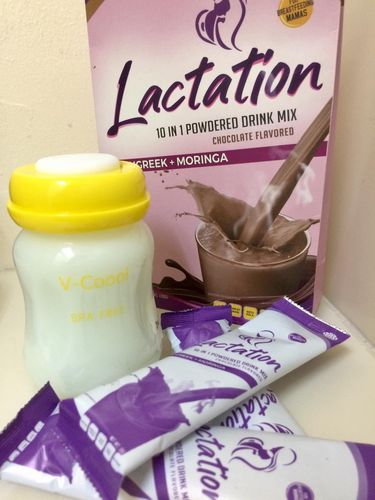 Customer photo review of Purest Lactation Drink - Chocolate Flavor Breastmilk Booster