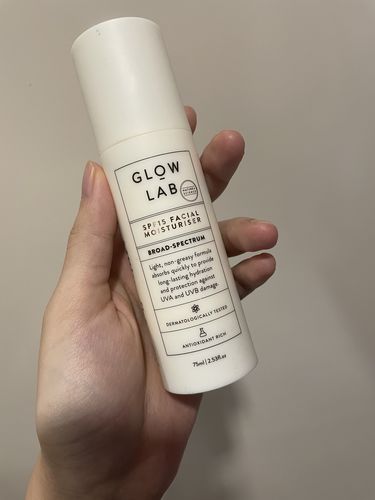 Customer photo review of SPF15 Facial Moisturizer