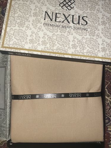 Customer photo review of Khaddar ( Biscuit ) Unstitched