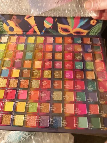 Customer photo review of Brazilian Carnival Palette