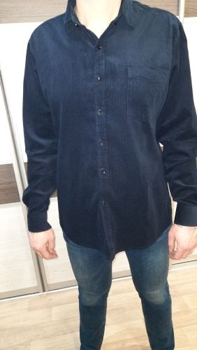 Customer photo review of QUALITY COTTON CORDUROY SHIRTS(BUY 2 GET 10% OFF, BUY3 GET 15% OFF)