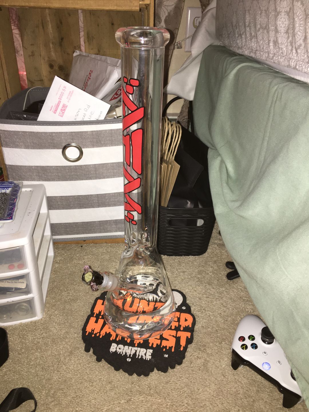 Customer photo review of The Heavy Boi Beaker 18" - 9MM