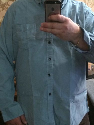Customer photo review of QUALITY COTTON CORDUROY SHIRTS(BUY 2 GET 10% OFF, BUY3 GET 15% OFF)
