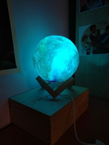 Customer photo review of Yunix Galaxy Lamp