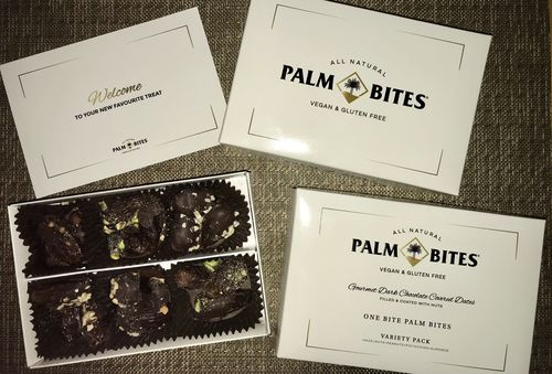 Customer photo review of One Bite Palm Bites | Variety Pack