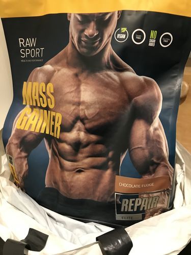 Customer photo review of Mass Gainer Protein Powder available in 3 Flavours