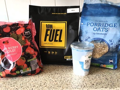 Customer photo review of Raw Fuel Meal Replacement