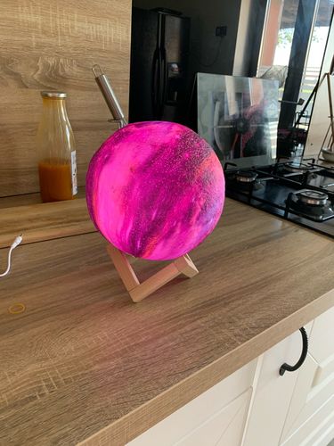 Customer photo review of Yunix Galaxy Lamp