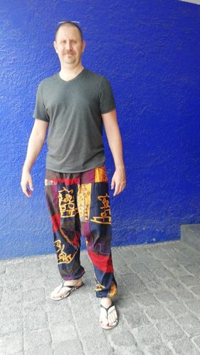 Customer photo review of Ethnic Style Cotton Harem Pants