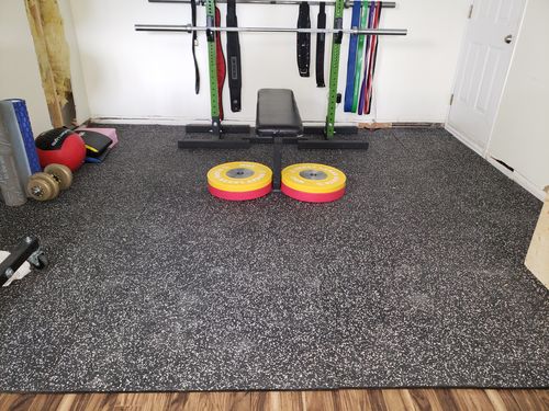 Customer photo review of Impact Flooring -The best flooring for your joints