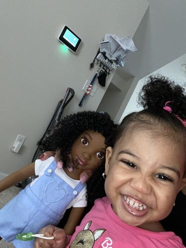 Customer photo review of Healthy Roots Doll: Zoe