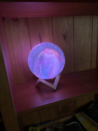Customer photo review of Yunix Galaxy Lamp