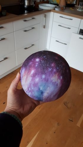 Customer photo review of Yunix Galaxy Lamp