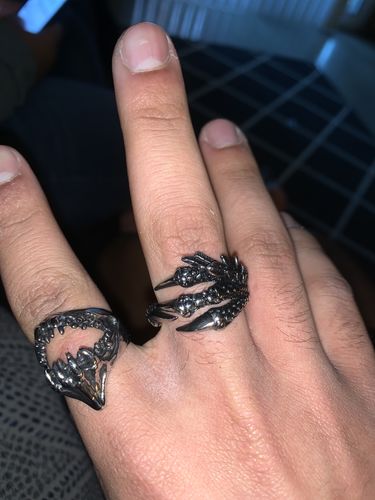 Customer photo review of EAGLE CLAW RING