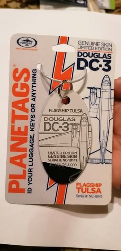 Customer photo review of DC-3 FLAGSHIP TULSA - PLANETAG SERIAL #NC-18141 - PARTIAL COMBO