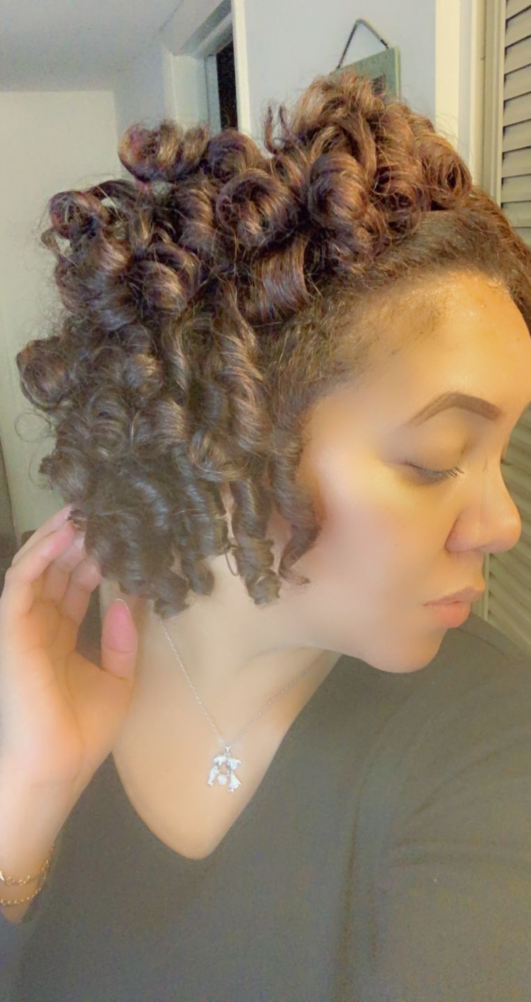 Customer photo review of POLISHED Hair & Scalp Oil
