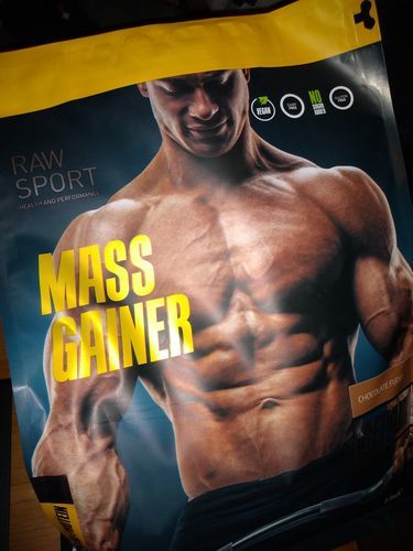 Customer photo review of Mass Gainer Protein Powder available in 3 Flavours