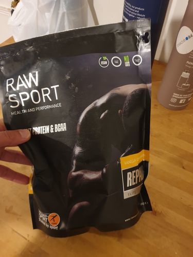 Customer photo review of Elite Repair Protein Powders