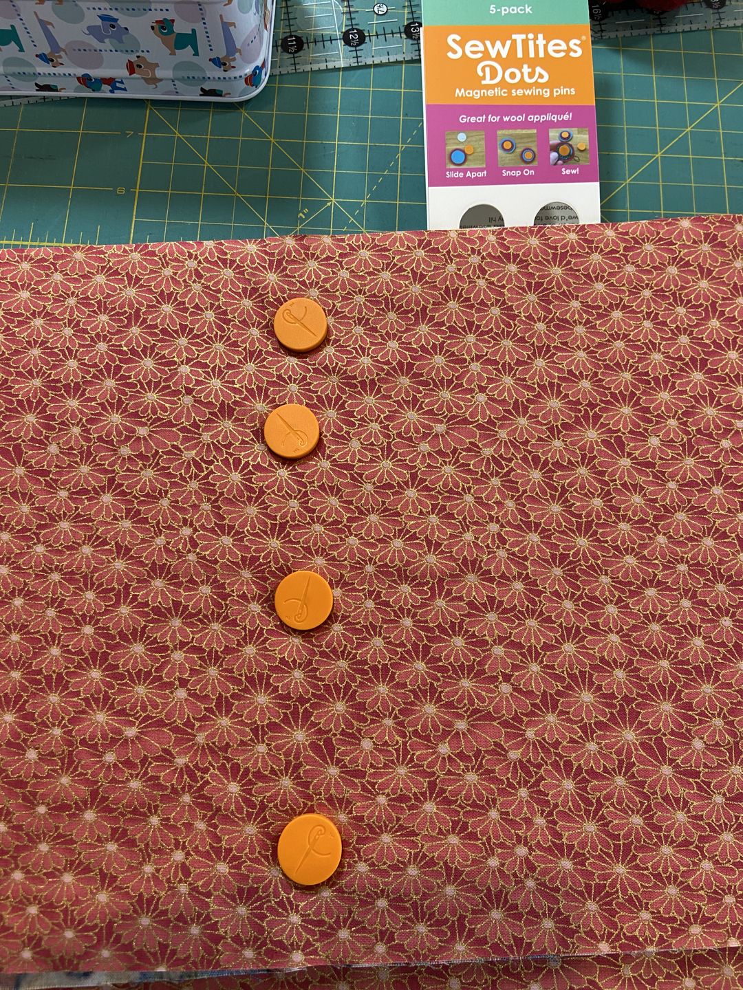 Customer photo review of SewTites Dots