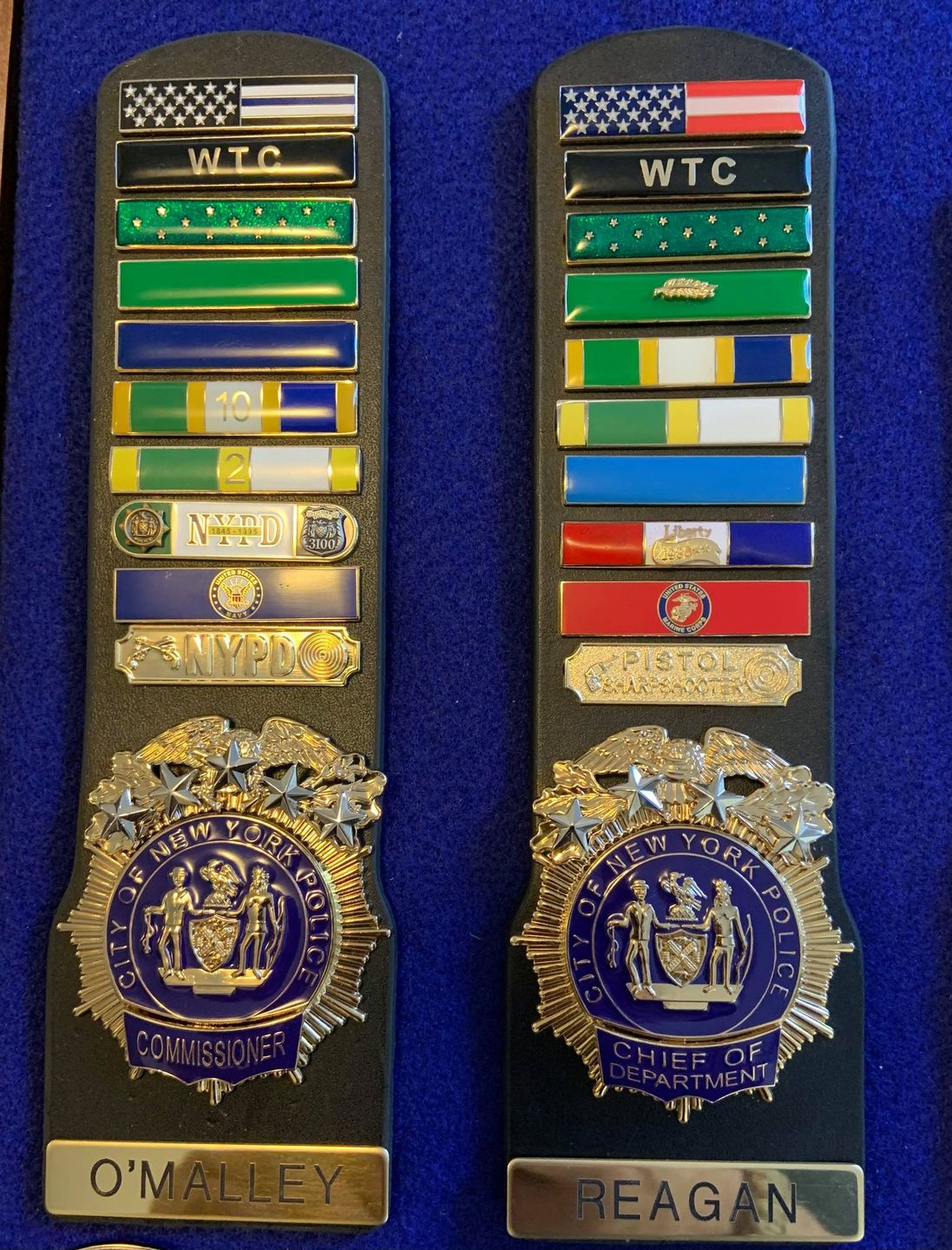Customer photo review of NY New York Police Badge Replica Movie Props 1/2/3/4/5 Star (Optional)